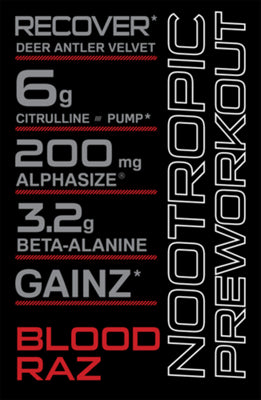 Blood Raz flavor Woke AF training supplement