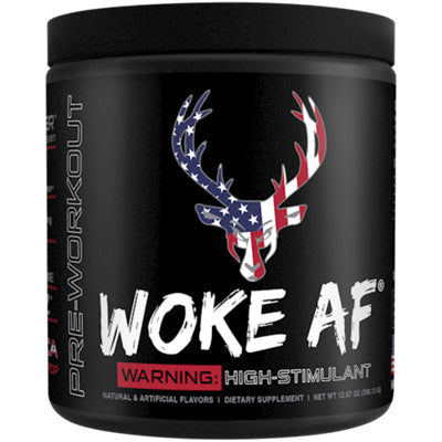 Bucked Up Woke AF Rocket Pop high-stimulant pre-workout