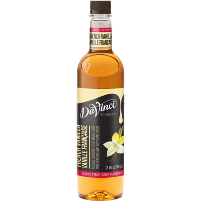 DaVinci Gourmet French vanilla syrup 25.4 oz bottle