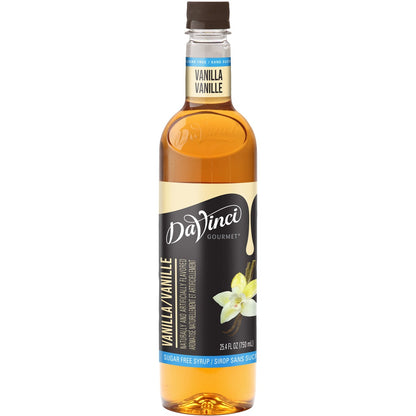 DaVinci Gourmet sugar free vanilla syrup bottle