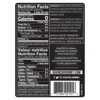 DaVinci Gourmet vanilla coffee syrup 25.4 oz