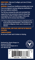 Vthrive fish oil formula with EPA and DHA