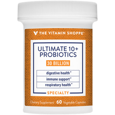The Vitamin Shoppe Ultimate 10+ Probiotic, 60 vegetable capsules