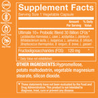 Ultimate 10+ Probiotic with 30 billion CFUs
