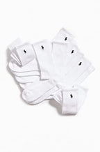 Men's cushioned crew sports socks 6 pack