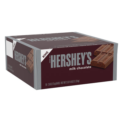 Hershey's king size milk chocolate bars 18-count pack