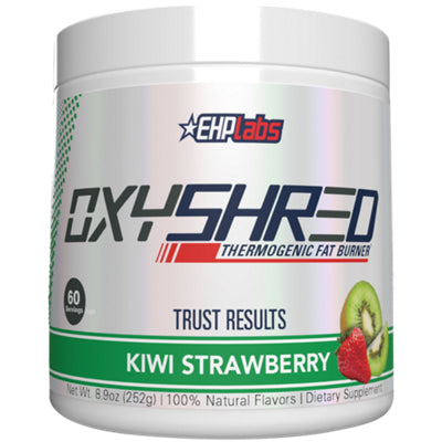 EHP Labs OxyShred Kiwi Strawberry supplement container