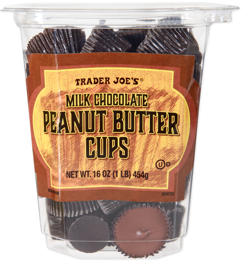Trader Joe's milk chocolate peanut butter cups