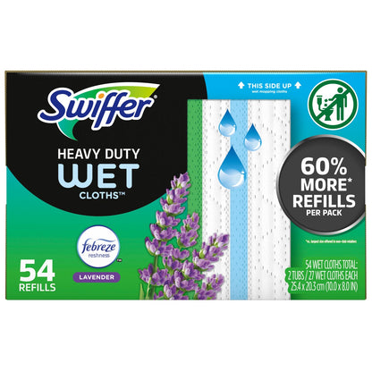 Swiffer multi-surface wet cloths with Febreze scent