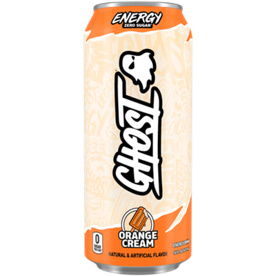 GHOST Energy Zero Sugar Orange Cream 12-pack