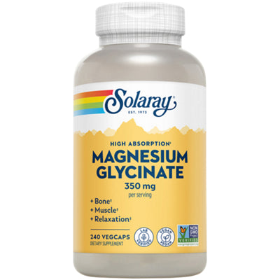 Solaray Magnesium Glycinate 240-capsule supplement