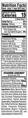 16 fl oz PHORM Energy cans in 12-pack