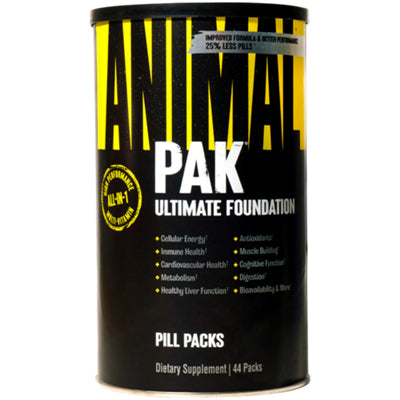 ANIMAL Pak foundational training pack, 44 pill packs