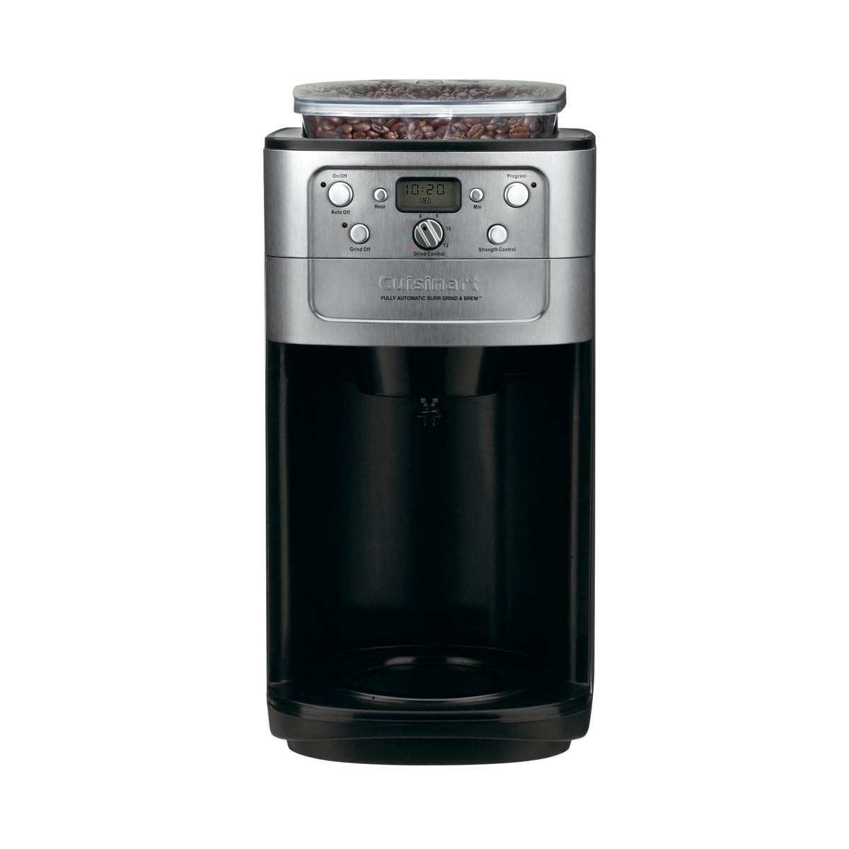 Cuisinart Grind & Brew coffee maker front view