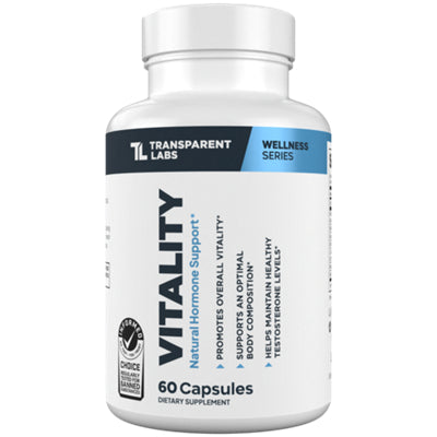 Transparent Labs Vitality hormone support, 60 capsules