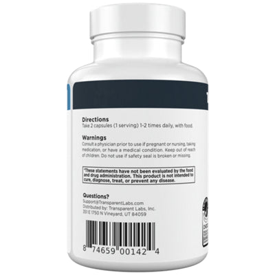 Transparent Labs Vitality testosterone support formula