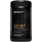 Alpha Brain Black Label focus and alertness supplement