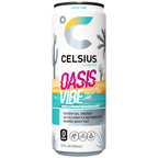 Celsius Oasis Vibe sparkling energy drink 12-pack