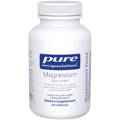 Pure Encapsulations Magnesium Glycinate 120mg, 90 capsules