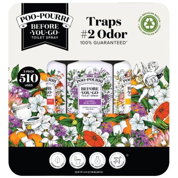 Poo-Pourri TSA-friendly bathroom spray trio