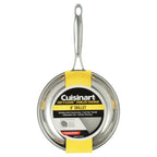 Cuisinart stainless steel skillet for sautéing and frying