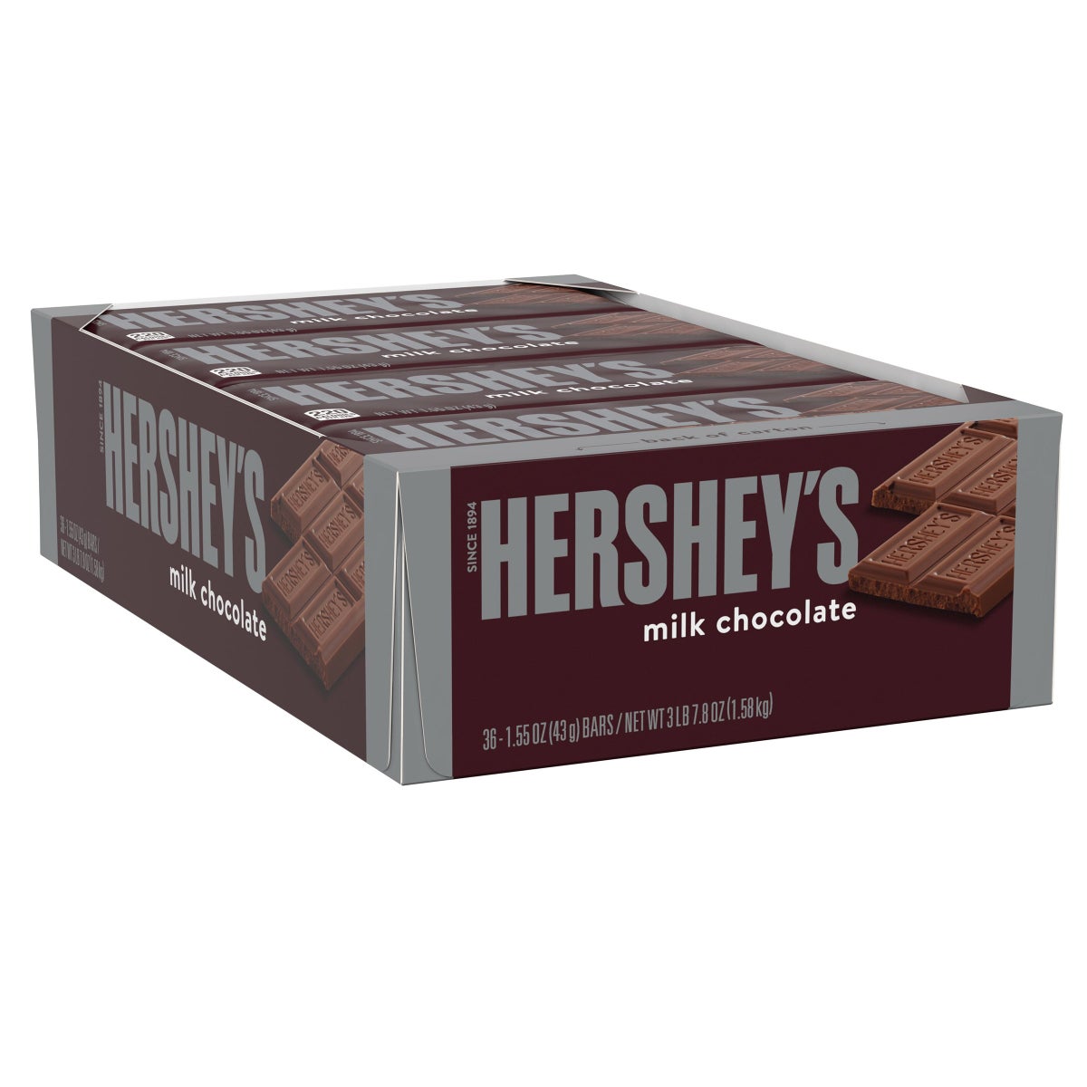 Hershey's Milk Chocolate 36-count candy bars