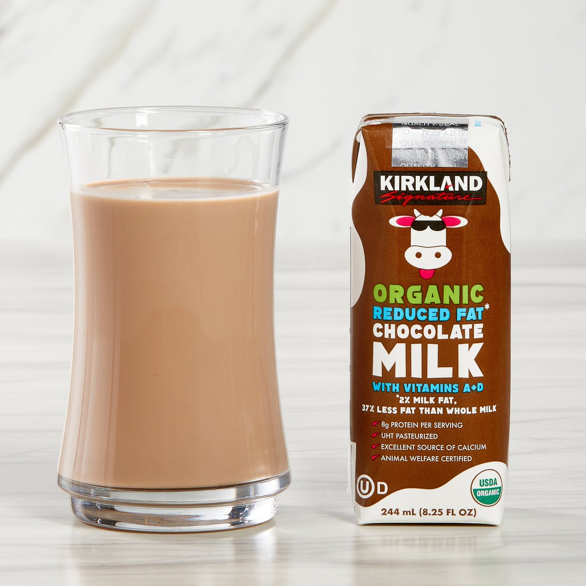 USDA certified organic chocolate milk multipack