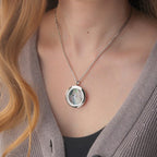 Personalized memorial jewelry for a beloved pet