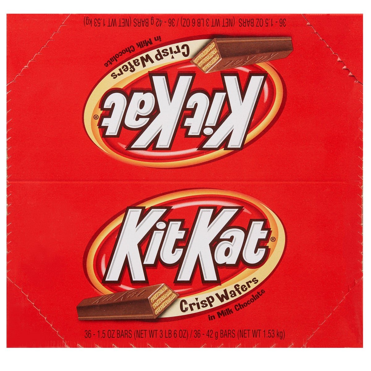 Single Kit Kat milk chocolate wafer bar