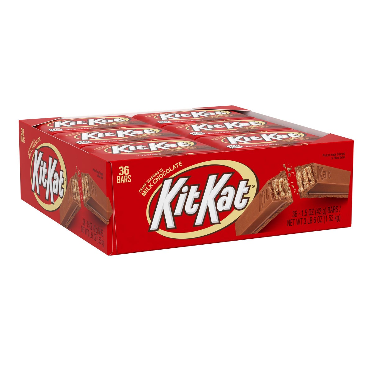 36-count Kit Kat candy pack for sharing