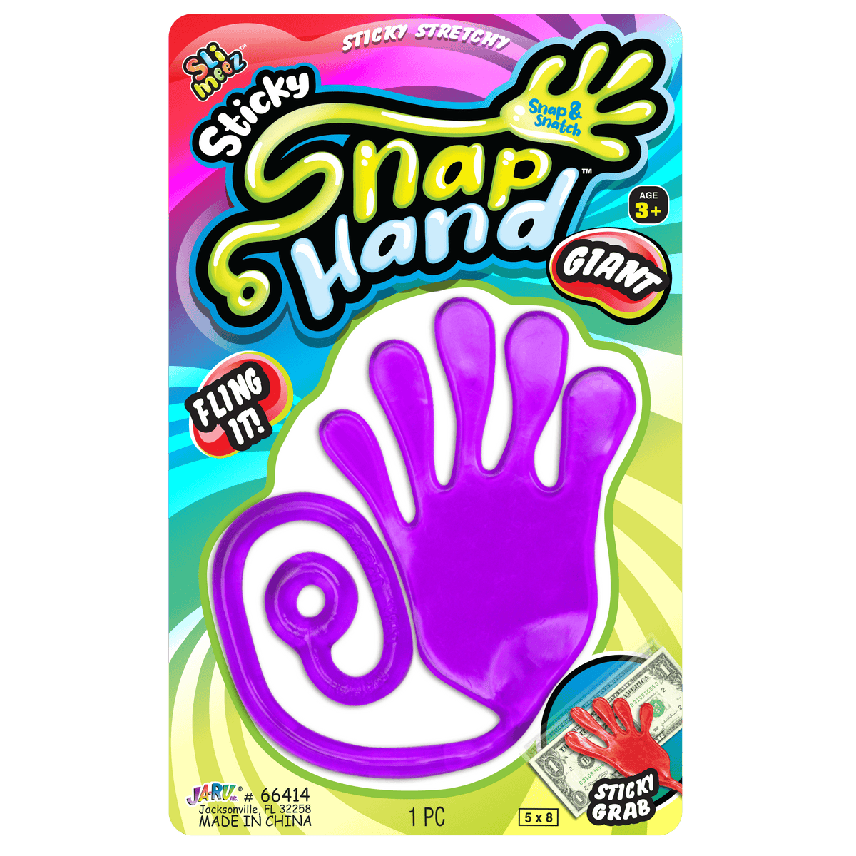 JA-RU giant snap hand novelty grab toy