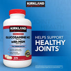 Kirkland Signature joint support supplement front label