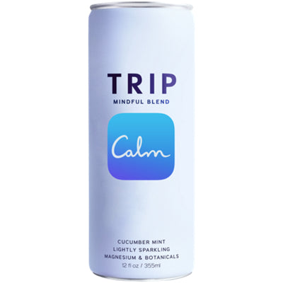 TRIP lion's mane magnesium beverage can design