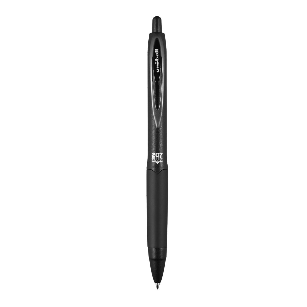 Assorted black and blue Uni-ball gel pens