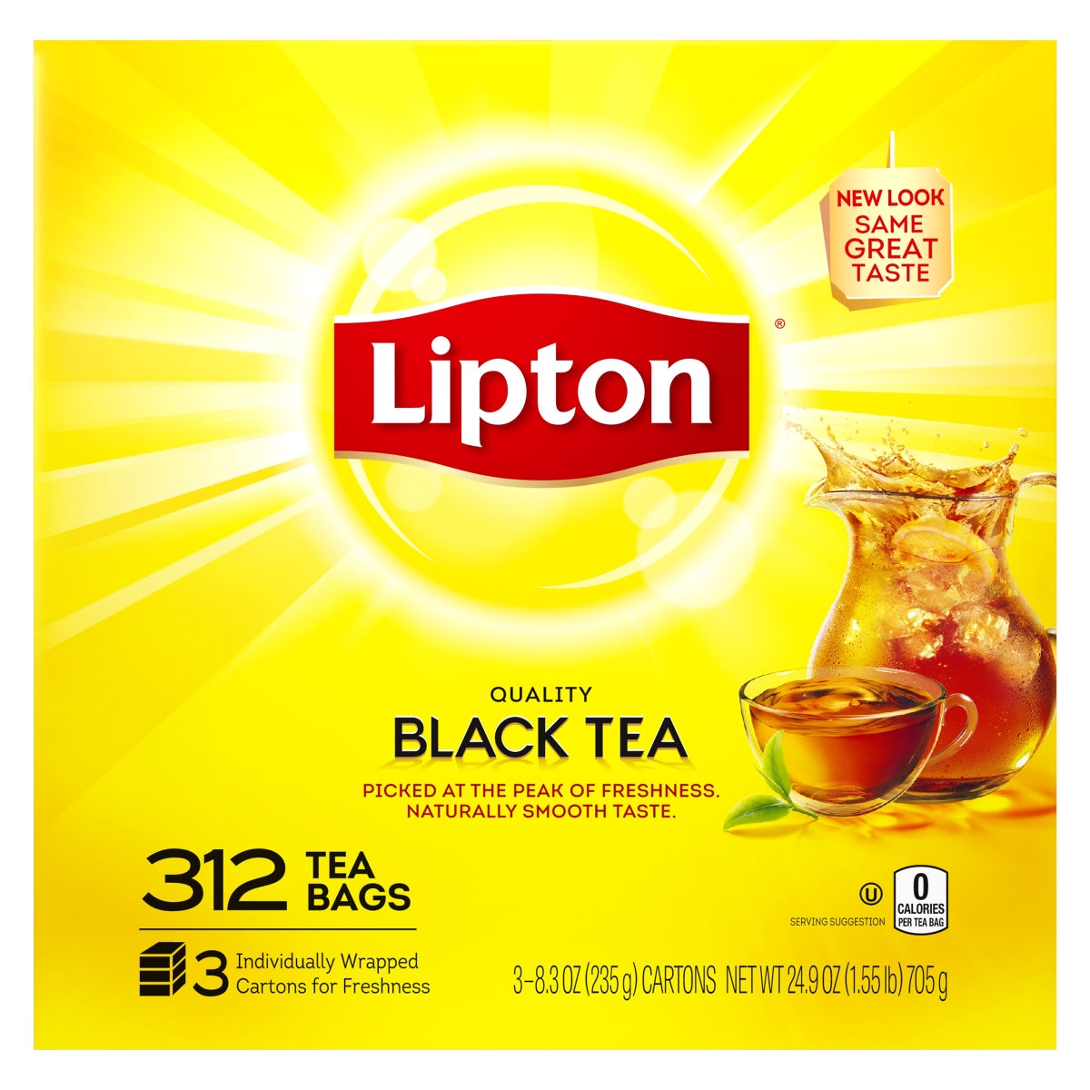 Lipton Original Tea Bags 312-count box set