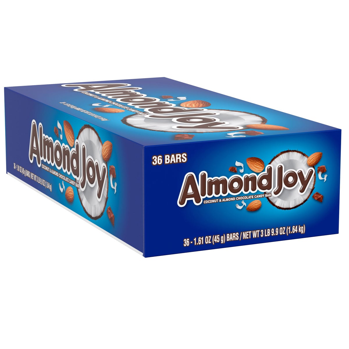 Close-up of Almond Joy chocolate candy
