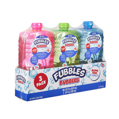 Fubbles Premium Bubble Solution multi-shaped wand