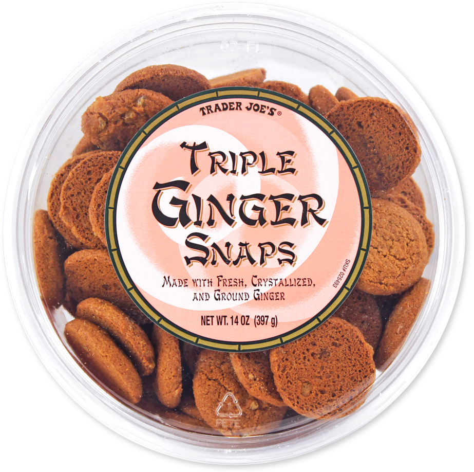 Trader Joe's Triple Ginger Snaps cookie package