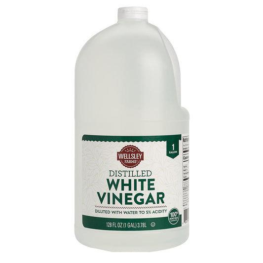 Wellsley Farms distilled white vinegar 1 gallon bottle