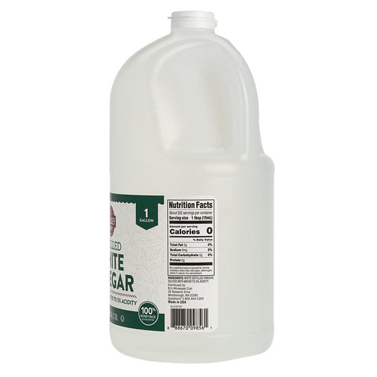 Distilled white vinegar for cooking and cleaning