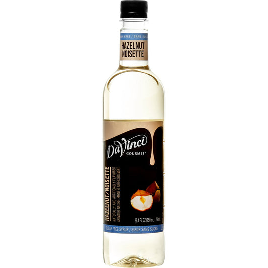 DaVinci Gourmet sugar free hazelnut syrup bottle 25.4 fl oz