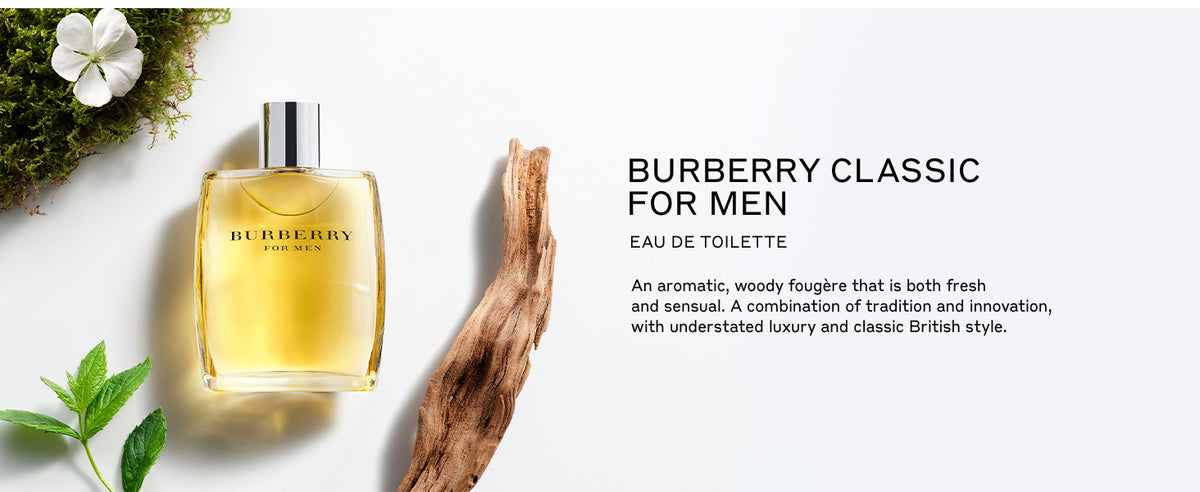 Burberry Classic scent bottle close up