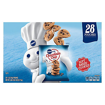 Pillsbury soft baked mini chocolate chip cookies 28 ct