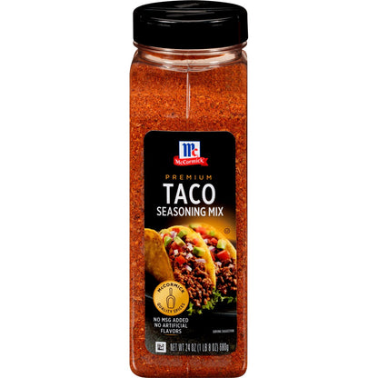 McCormick premium taco seasoning 24 oz jar