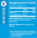 The Vitamin Shoppe fully chelated magnesium glycinate supplement