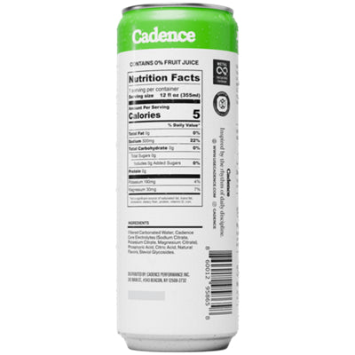 Zero sugar electrolyte drink by Cadence
