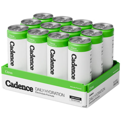 Cadence citrus drink for post-workout hydration