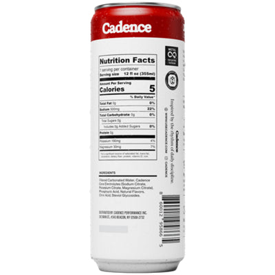 Cadence electrolyte drink with sodium potassium magnesium