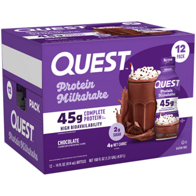 Quest Nutrition milkshake nutrition drink