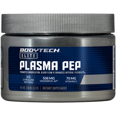 BodyTech Elite Plasma Pep stim-free workout powder